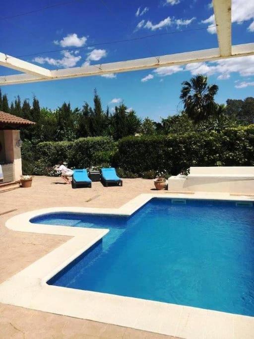 Magnifica Villa tranquila en el centro de Mallorca Biniali  Exterior foto